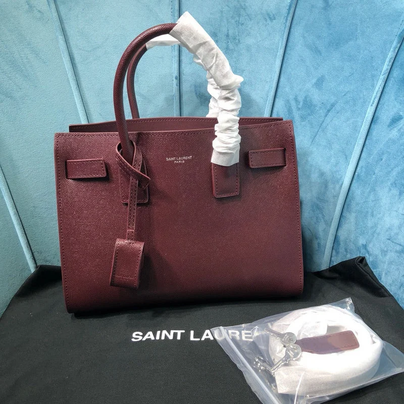 YVES SAINT LAURENT Manhattan bags with a contrast - stitched handle for a unique lookFranco Shops - Yves Saint Laurent - Bags -