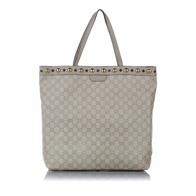 Women Gucci tote bags in GG Supreme canvas for a branded feelGucci Guccissima Babouska Tote Bag (SHG-14769)