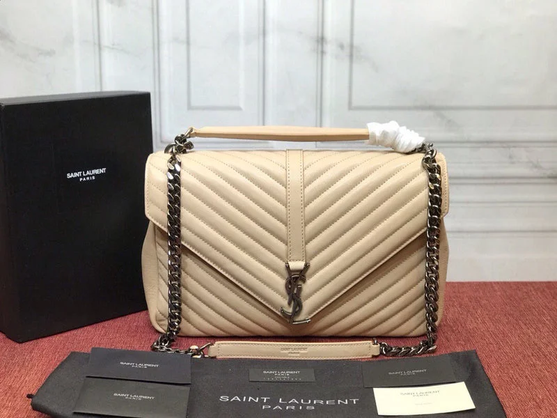 YVES SAINT LAURENT Manhattan bags with a contrast - stitched handle for a unique lookFranco Shops - Yves Saint Laurent - Bags -