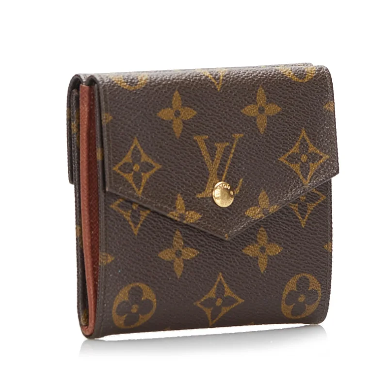 Louis Vuitton Monogram Compact Wallet (SHG-S0an9J)