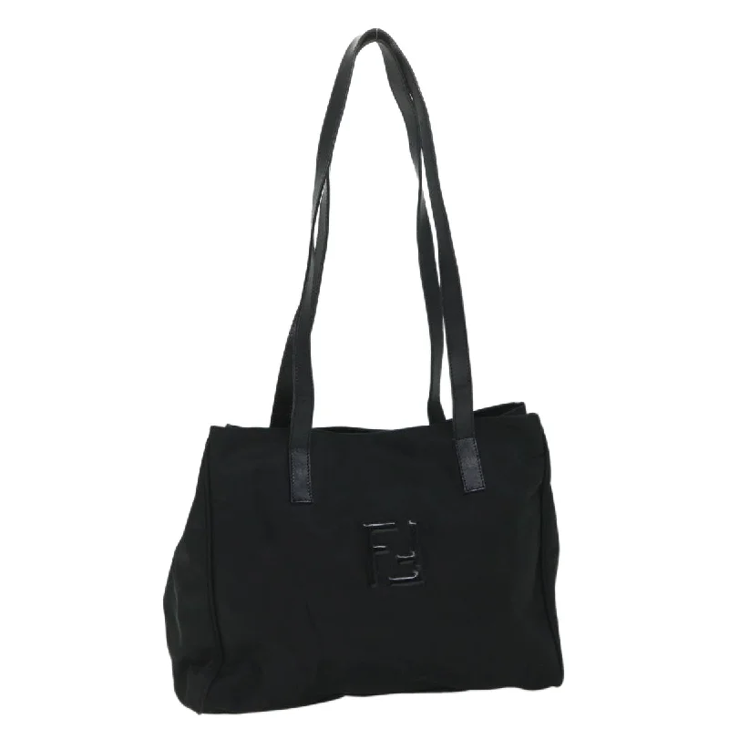 Fendi crossbody bags with a faux fur trim for a warm and stylish winter accessoryFENDI Tote Bag Nylon Black  ep1931