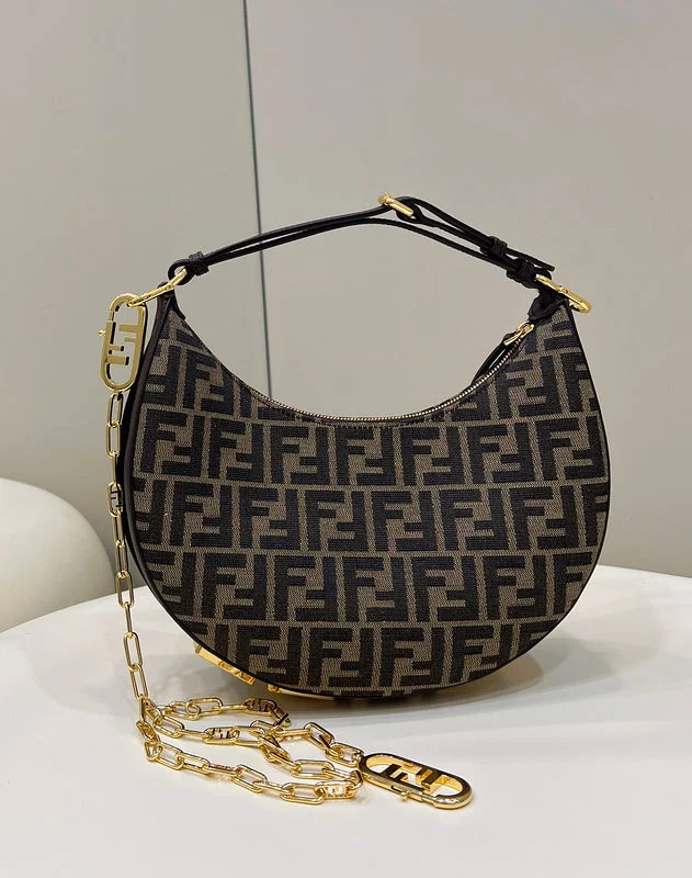 Ladies Fendi shoulder bags with a magnetic - closure flap for easy opening and closingWF - Fendi Bags - 476