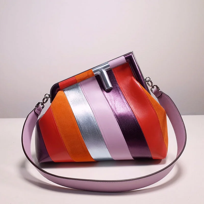 Fendi bags with a zip - top closure and a front - pocket for quick access to keys and cardsWF - Fendi Bags - 326