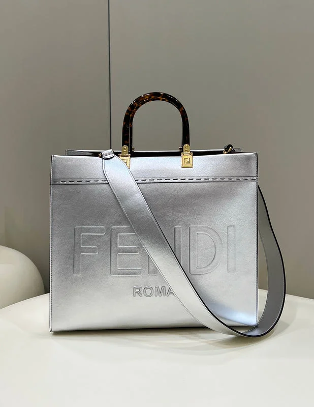 Fendi Baguette bags with a glitter - infused leather surface for a glamorous and sparkly lookBC - FENDI BAGS - 340