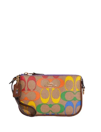 Coach Nolita 15 In Rainbow Signature Canvas