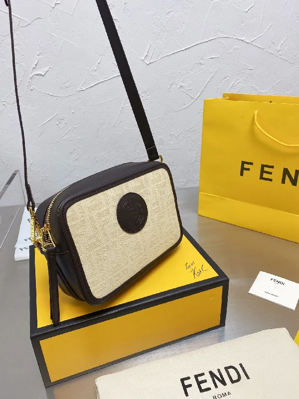 Fendi Baguette bags featuring the iconic FF logo plaque for a branded lookLuxury  Bags Fendi 129