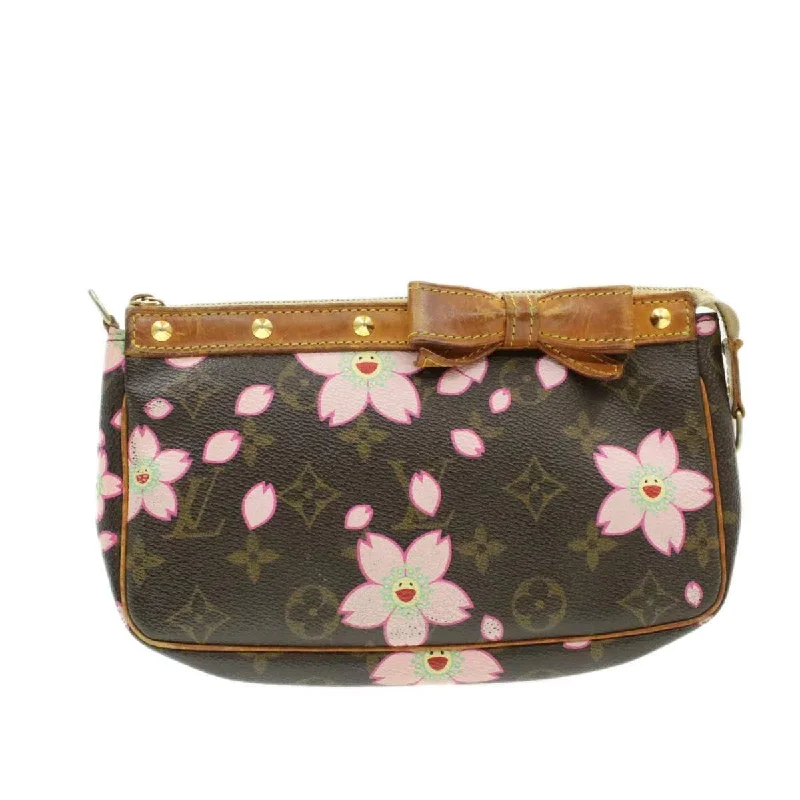 Louis Vuitton Monogram Cherry Blossom Pochette Accessoires Pouch