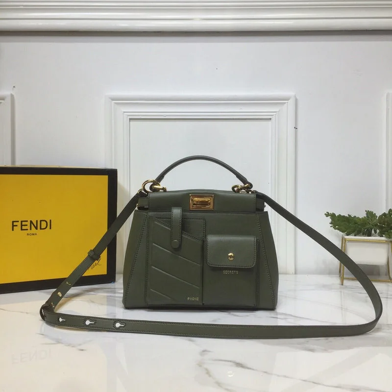 Fendi crossbody bags with a convertible strap that can be worn multiple waysWF - Fendi Bags - 480