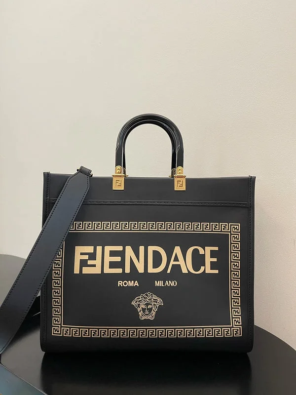 Fendi handbags with a glow - in - the - dark FF logo for a fun and unique featureBC - FENDI BAGS - 337