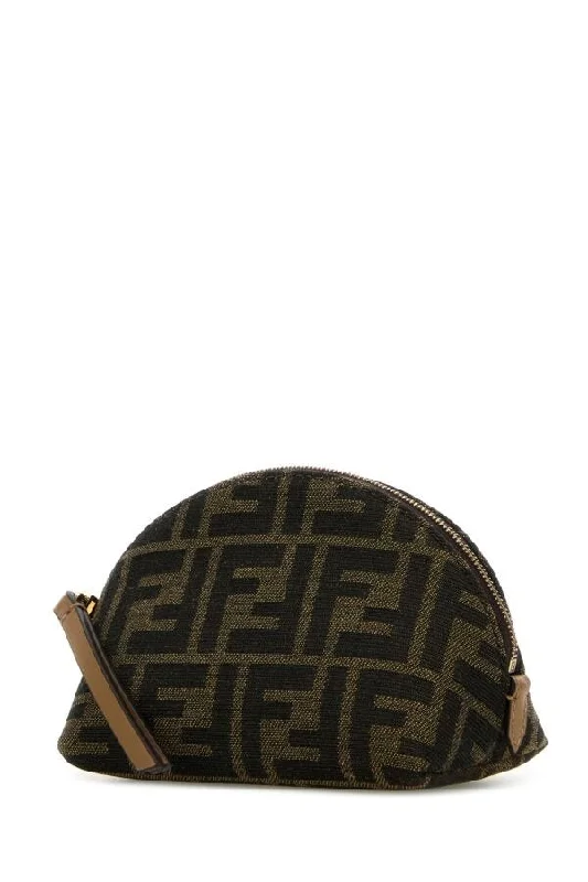 Fendi By The Way bags with a suede interior lining for a luxurious and soft feelFendi Woman Embroidered Jacquard Beauty Case