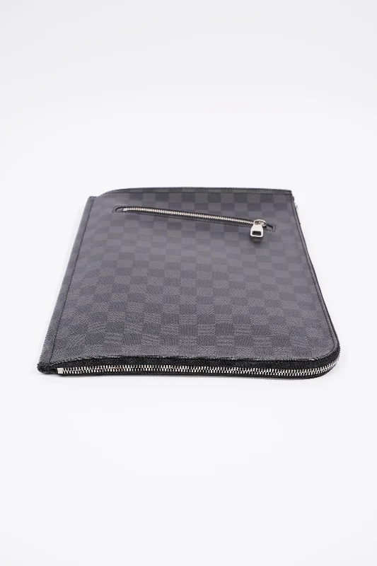 Louis Vuitton Poche-Document Damier Graphite Canvas