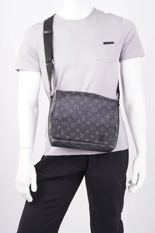 Louis Vuitton District  Monogram Eclipse Canvas PM