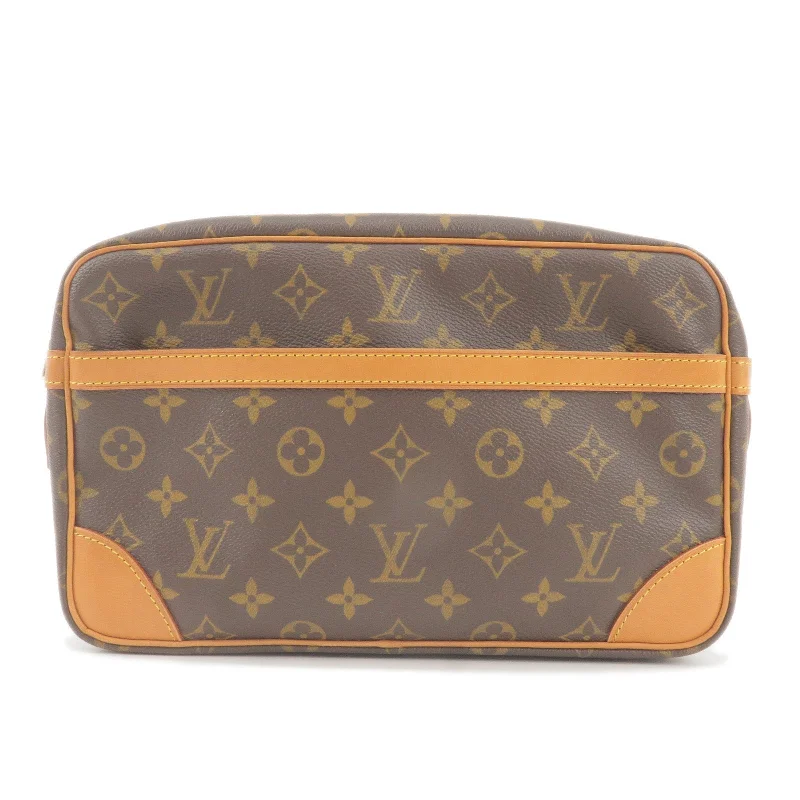 Louis Vuitton Monogram Compiegne 28 Pouch Clutch Bag M51845