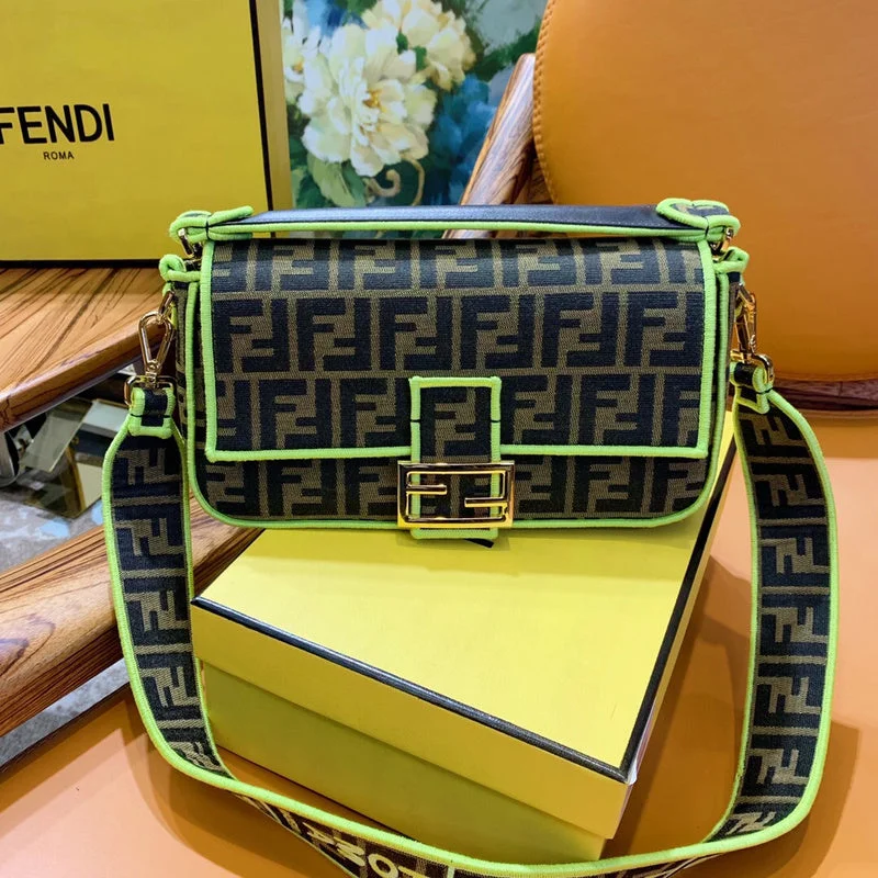 Ladies Fendi Peekaboo bags with a detachable shoulder strap for different carrying optionsBC - FENDI BAGS - 671