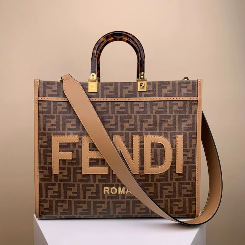 Fendi crossbody bags with a detachable wallet on chain for a hands - free wallet optionBC - FENDI BAGS - 338