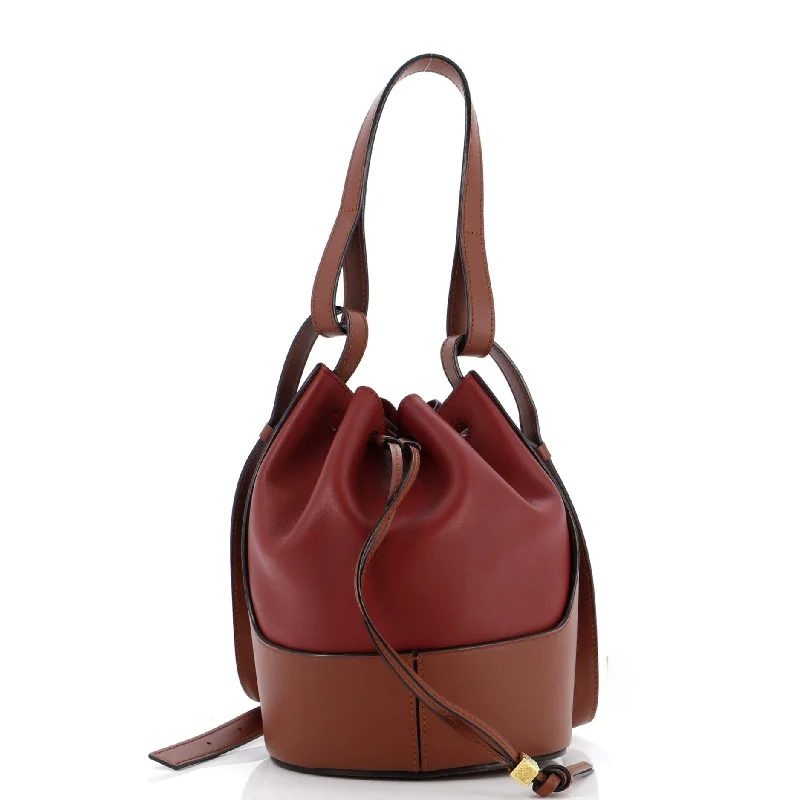 Balloon Bucket Bag Leather Small