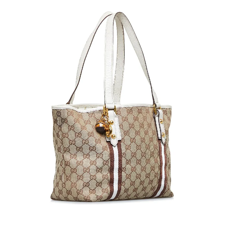 Gucci Marmont bags for women with quilted leather exteriorsGucci GG Canvas Jolicoeur Tote Bag (SHG-uCLiM4)