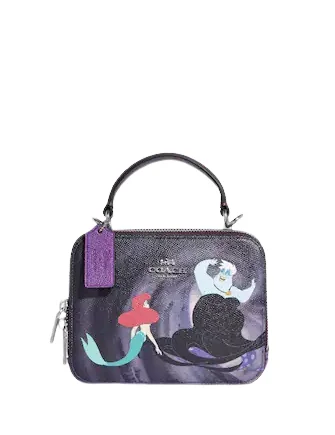 Coach Disney X Coach Box Crossbody With Ursula Motif