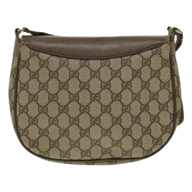 Gucci Marmont bags for women with a snakeskin - effect panelGUCCI GG Canvas Web Sherry Line Shoulder Bag Beige Red 10.02.056  44259