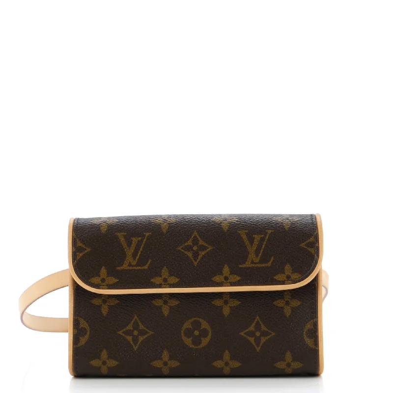 Ladies YVES SAINT LAURENT Loulou bags with a hand - stitched leather handle for artisanal charmFlorentine Waist Bag Monogram Canvas