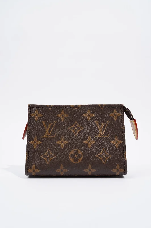 Louis Vuitton Womens LV Pouch on Chain Monogram Canvas