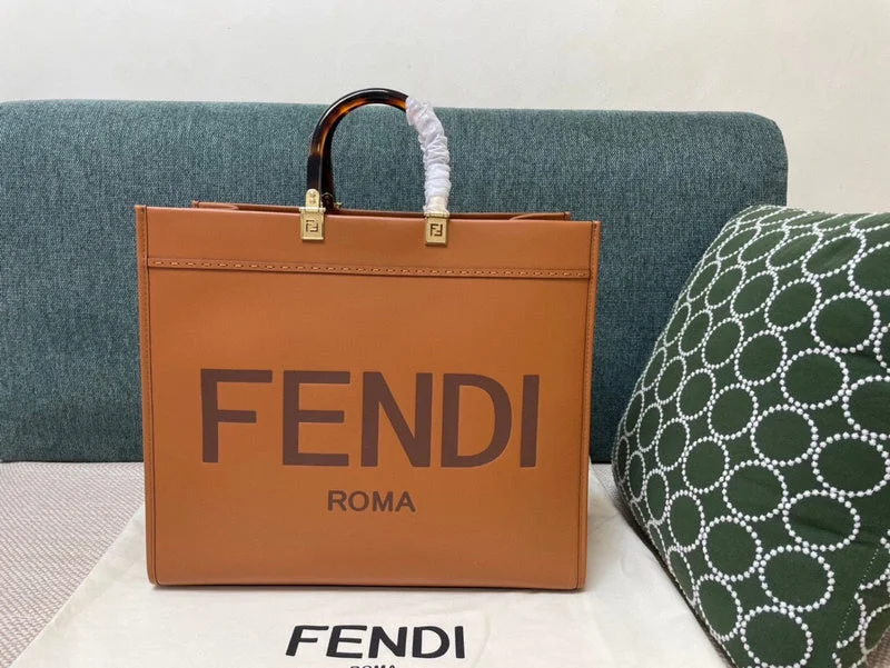 Fendi tote bags with a spacious interior and multiple pockets for daily essentialsWF - Fendi Bags - 473