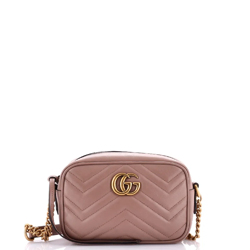 GG Marmont Shoulder Bag Matelasse Leather Mini