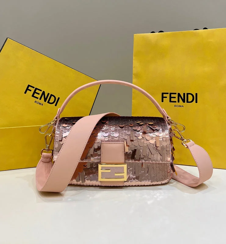 Ladies Fendi shoulder bags with a magnetic - closure flap for easy opening and closingWF - Fendi Bags - 316