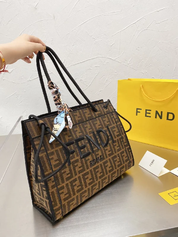 Ladies Fendi Peekaboo bags with gold - toned hardware for a touch of luxuryLuxury  Bags Fendi 227