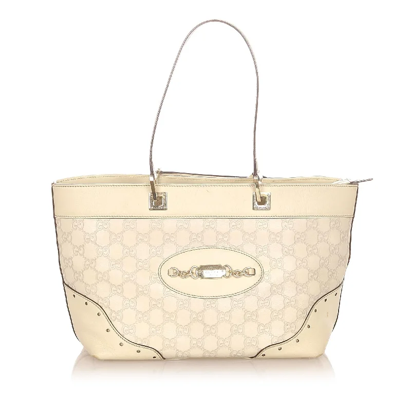 Ladies Gucci Dionysus bags with a chain - link shoulder strapGucci Guccissima Punch Tote Bag (SHG-20612)