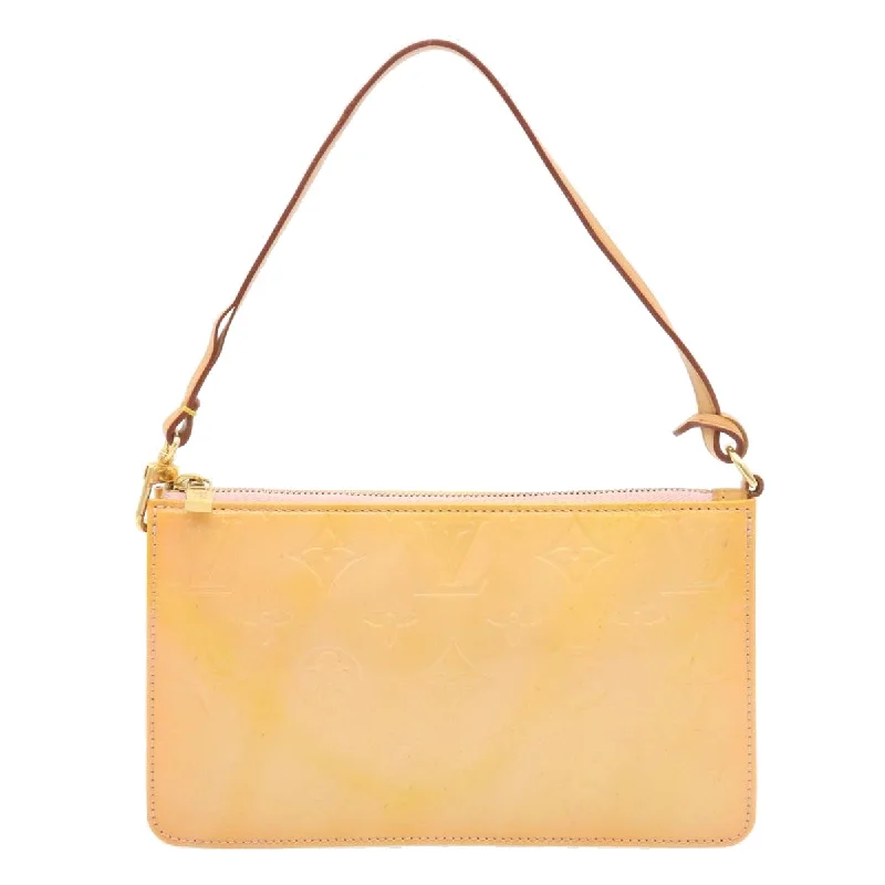 Louis Vuitton Yellow Patent leather Lexington handbag bag