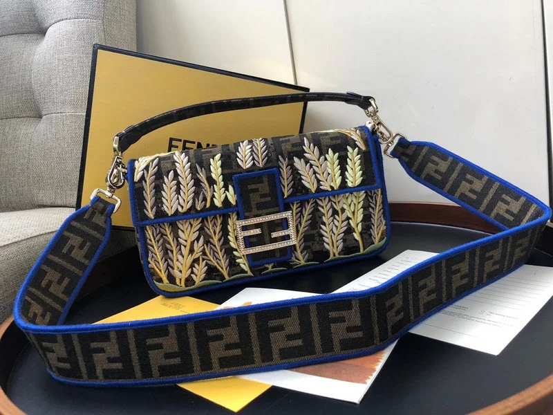 Fendi tote bags with a solar - powered charging panel for eco - friendly chargingBC - FENDI BAGS - 661