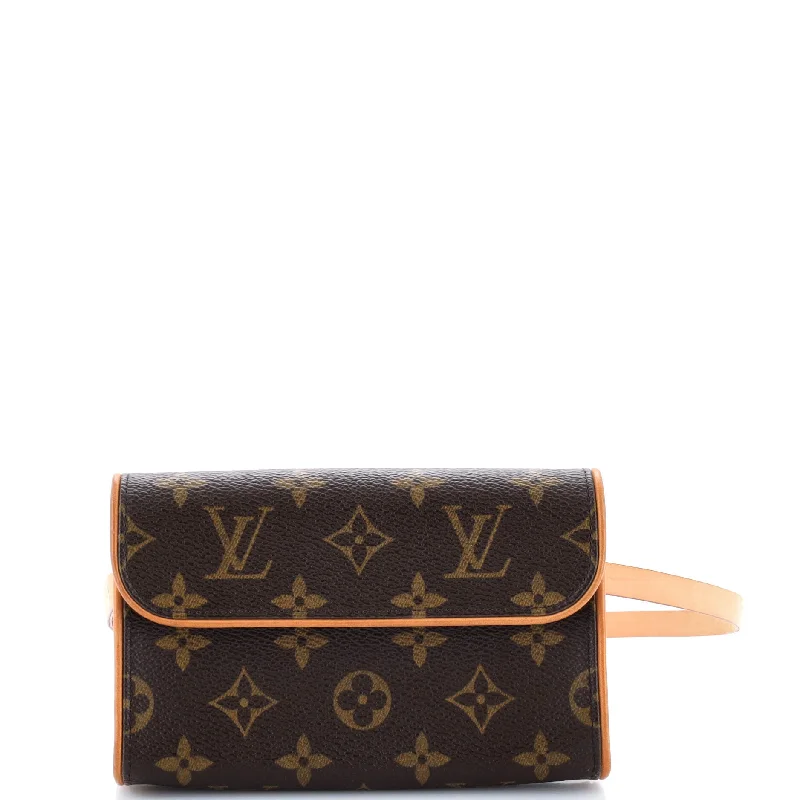 YVES SAINT LAURENT crossbody bags with a faux fur trim for a warm and stylish winter accessoryFlorentine Waist Bag Monogram Canvas