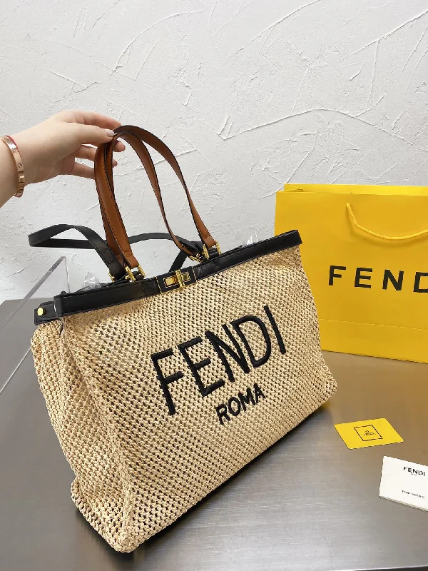 Fendi handbags with a glow - in - the - dark FF logo for a fun and unique featureLuxury  Bags Fendi 114