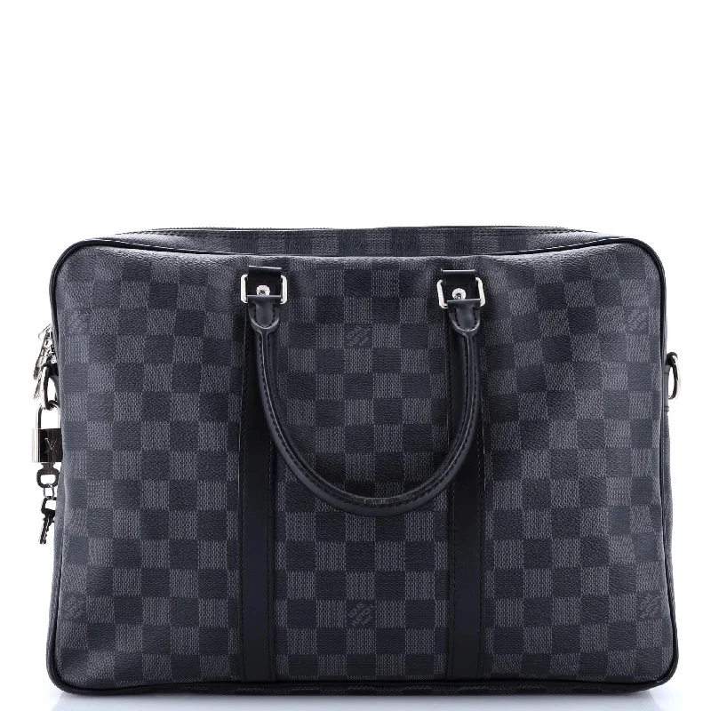 Icare NM Laptop Bag Damier Graphite