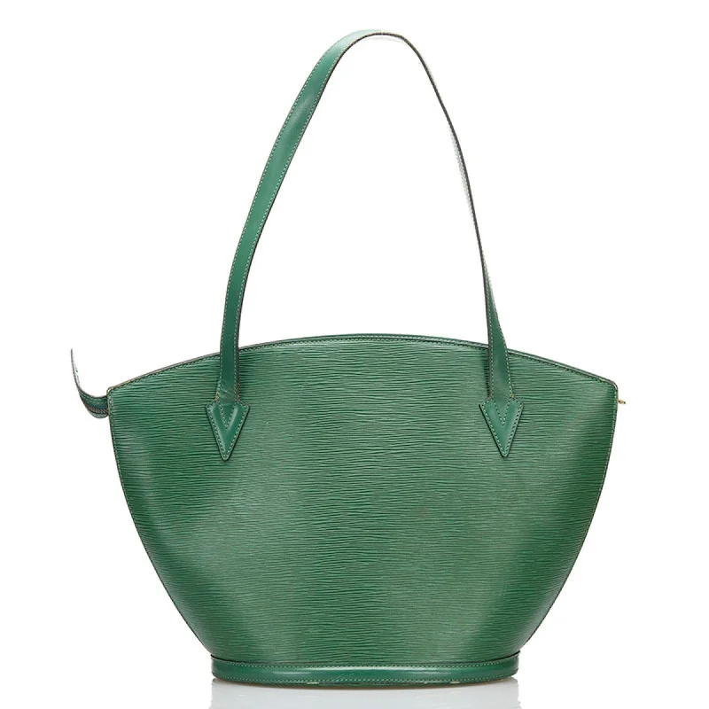 Louis Vuitton Green Leather Saint Jacques handbag bag