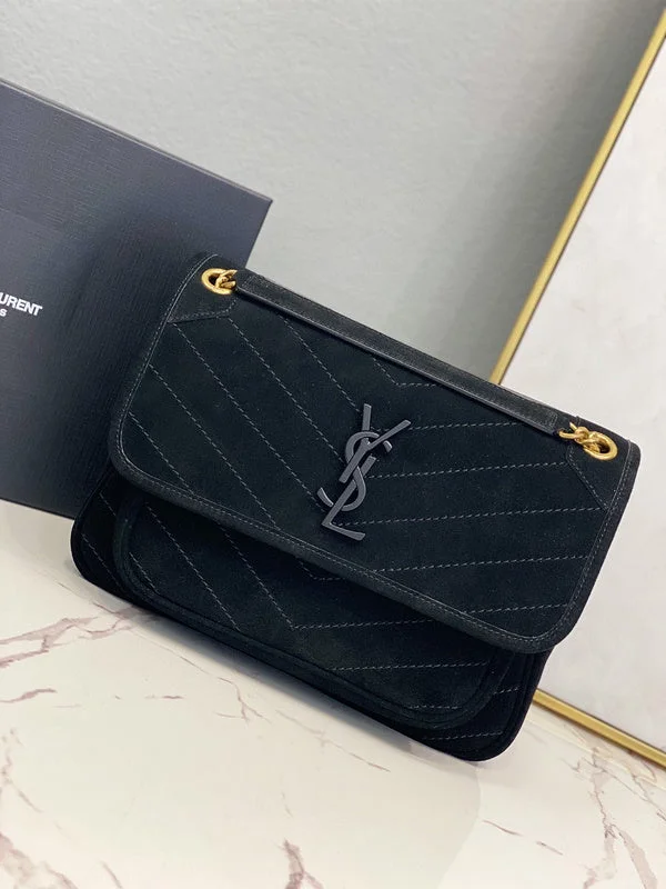 YVES SAINT LAURENT Manhattan bags with a contrast - stitched handle for a unique lookFranco Shops - Yves Saint Laurent - Bags -