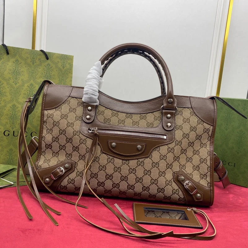 Women Gucci Sylvie bags with a leather - wrapped handleWF - Gucci Bags - 1156