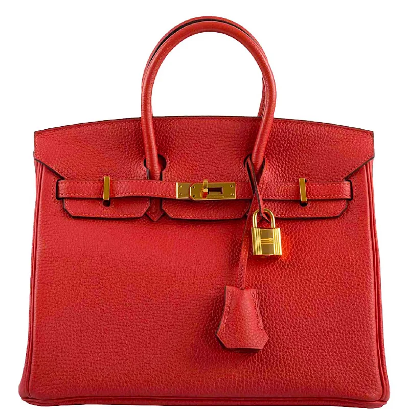 Hermès Birkin 25 Rouge Pivoine Togo Gold Hardware - 2015, T