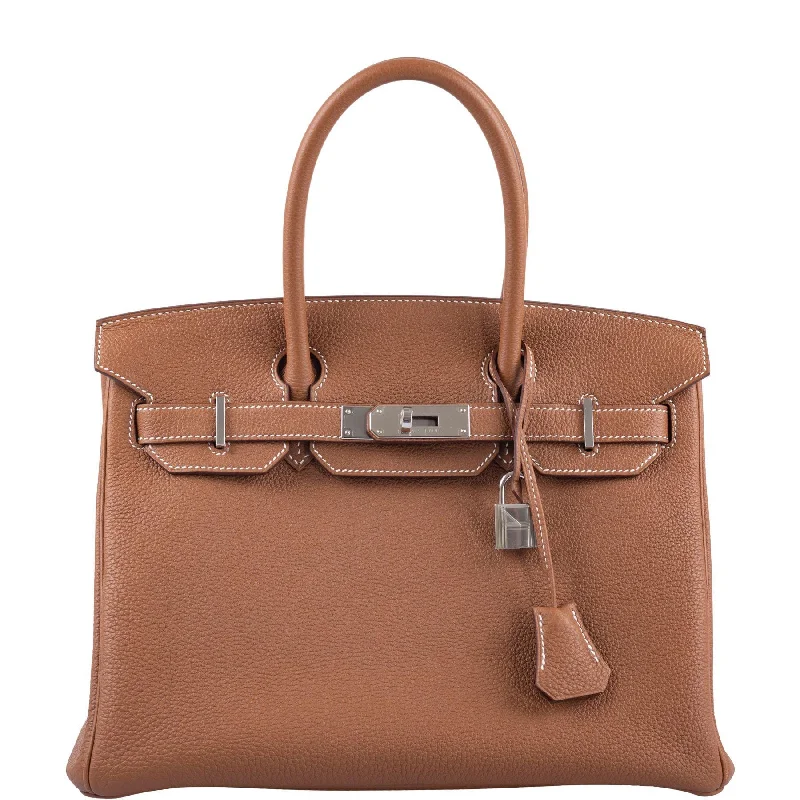 Hermès Birkin 30 Gold Togo Palladium Hardware