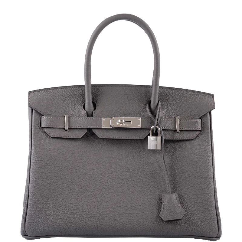 Hermès Birkin 30 Vert Gris Togo with Palladium Hardware - 2020, Y