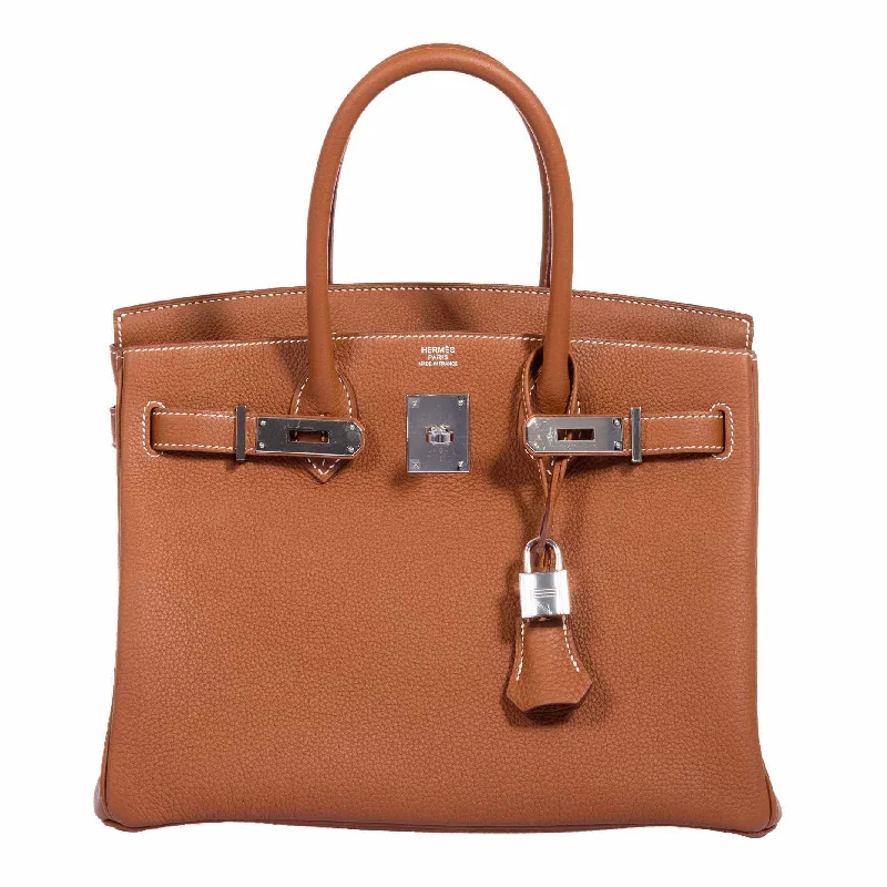 Hermès Birkin 30 Gold Togo Palladium Hardware