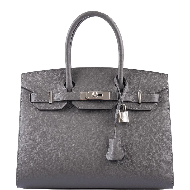 Hermès Birkin 30 Sellier Gris Meyer Epsom Palladium Hardware