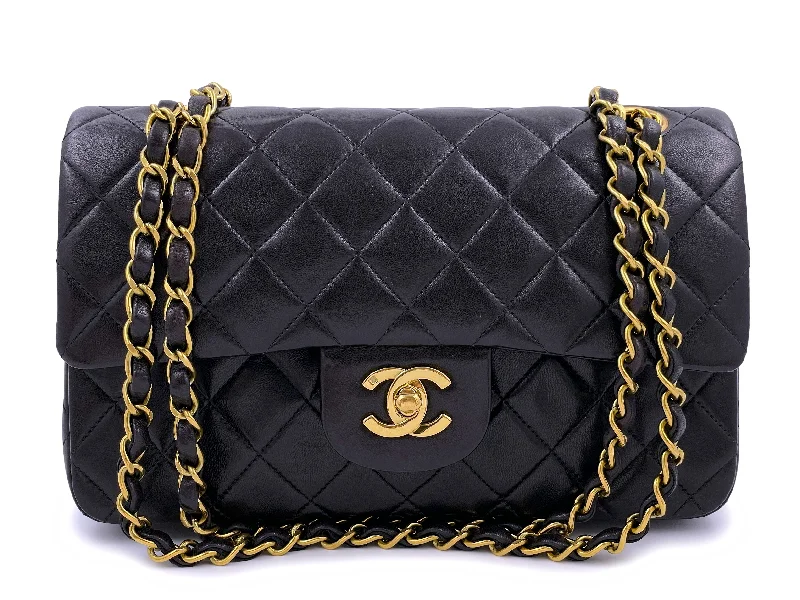 Chanel Vintage Inspired Handbag for Retro LoversChanel 1994 Vintage Black Small Classic Double Flap Bag 24k GHW