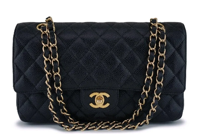 Chanel Limited Edition Handbag for CollectorsChanel Black Caviar Medium Classic Double Flap Bag 24k GHW