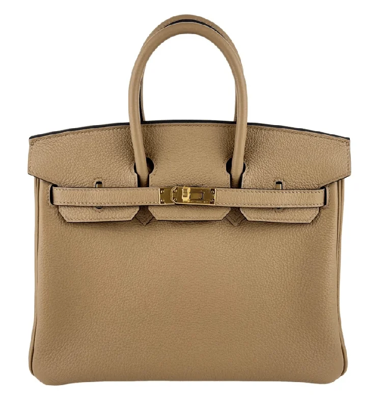 **Hermes Birkin 25 Chai Togo GHW #U SKCB-147073