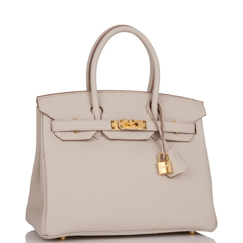 Hermes Birkin 30 Beton Togo Gold Hardware