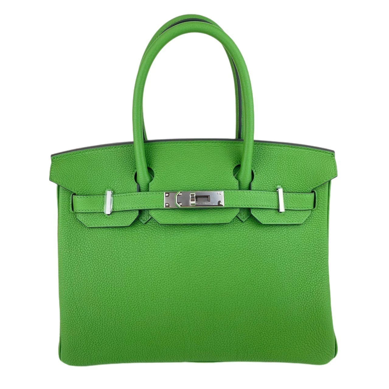 *Hermès Birkin 30 Vert Yucca Togo PHW #B SKCB-092929