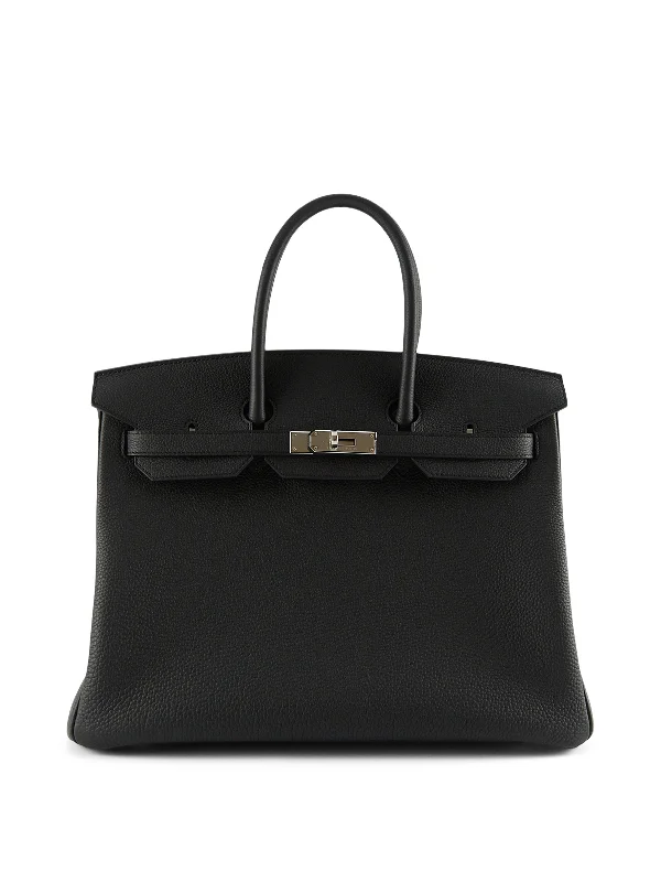 HERMÈS BIRKIN 35CM BLACK Togo Leather with Palladium Hardware