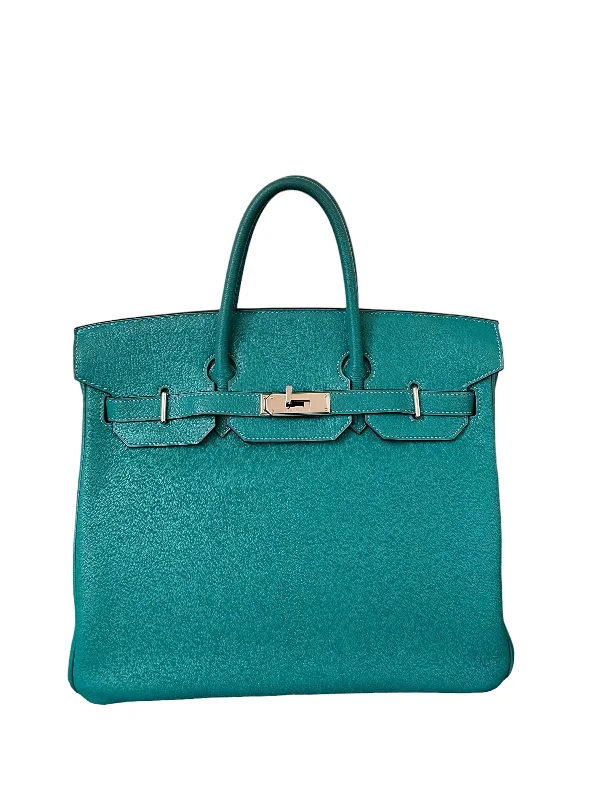 Hermes HAC Birkin 32 Blue Paon PHW SYC1146